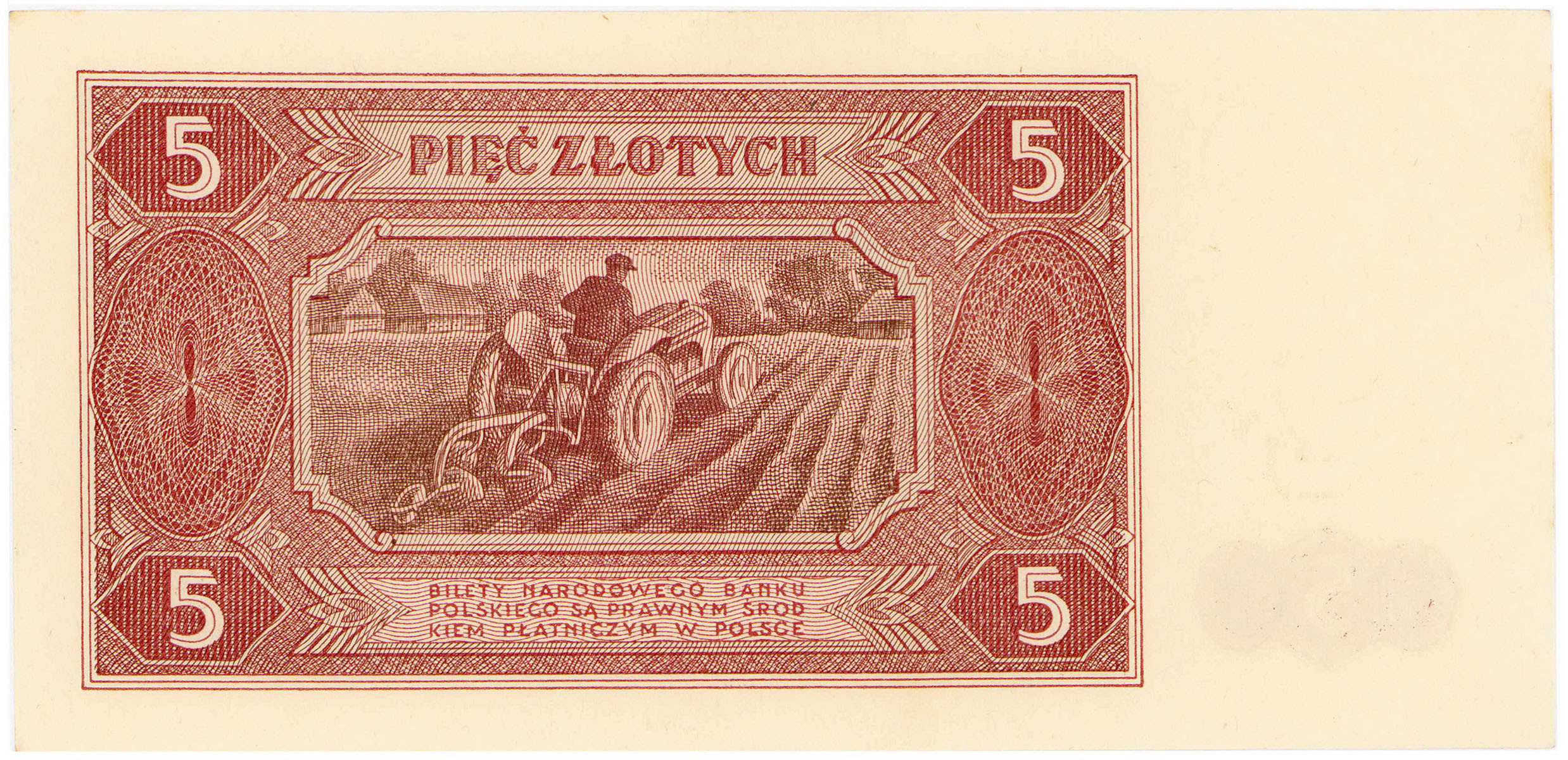 5 złotych 1948 seria A - RZADKI